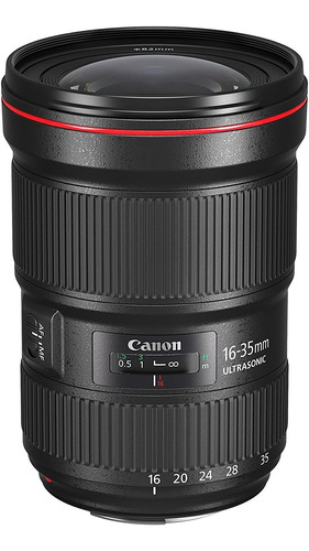 Objetivo Canon Ef 16-35 Mm F / 2.8l Iii Usm, Negro