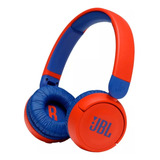 Fone De Ouvido Jbl Jr310 Bluetooth Vermelho E Azul