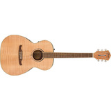 Guitarra E-acústica Fender Fa-235e Concert Natural Flame Map