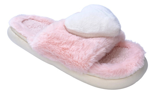 Pantufla Pantuflas Plataforma Corazón Suave Antideslizante