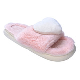 Pantufla Pantuflas Plataforma Corazón Suave Antideslizante