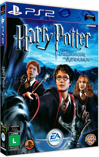 Harry Potter Prisoner Of Azkaban P/ Ps2 Slim Travado Leia De