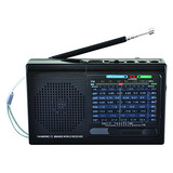 Radio   Habilitado Sc1080bt De 9 Bandas  Am/fm, Canales...