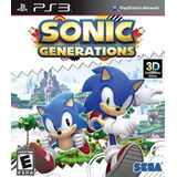 Sonic Generations Ps3 Fisico