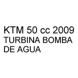 Turbina Bomba Agua Ktm 50 Cc Modelo 2009