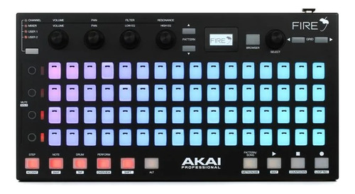 Controlador Akai Professional Fire Grid Para Fl Studio