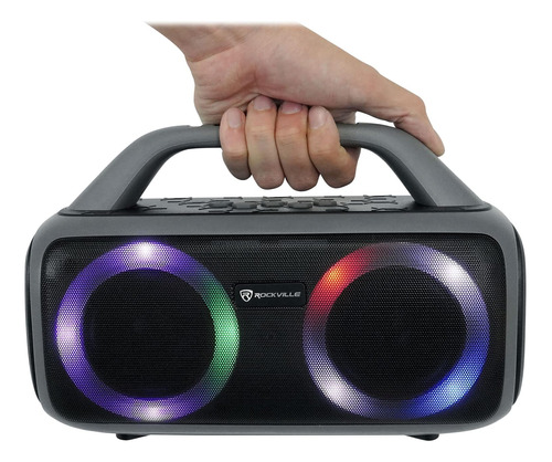 Rockville Altavoz Bluetooth Portátil Grande Y Ruidoso Rrb50