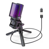 Zealsound Microfono Usb Para Juegos Para Pc, Microfono De Co