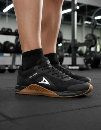 Tenis Caballero Crossfit Pirma 1301 Negro Ambar Trainning Sport