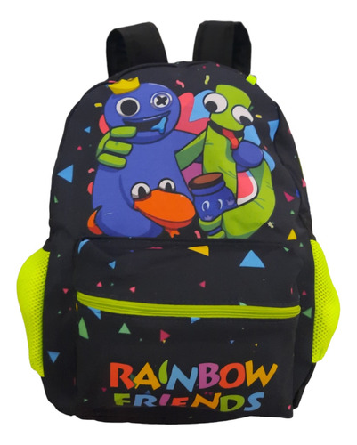 Mochila Infantil Rainbow Friends Roblox Costas Bolsa Escolar