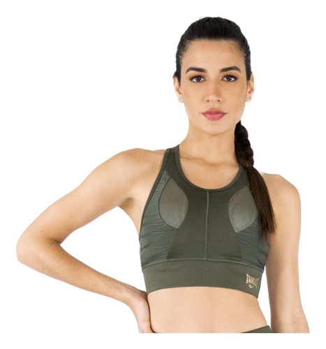 Top Everlast Marvel Hulk Mujer-verde