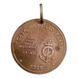 Medalha Militar Antiga Casa Marcílio Dias  Pro Marinha 1926