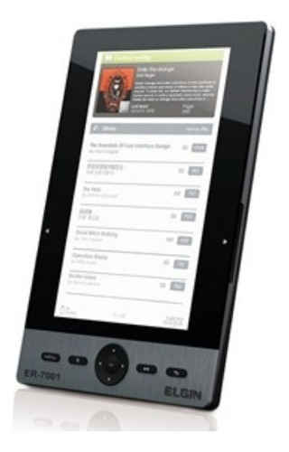 E-reader Elgin Tela 7  2 Gb Mp3 Videos Usb Com Defeito