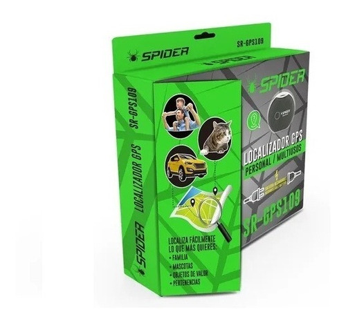 Localizador Personal Gps Multiusos Micrófono Spider Gps109