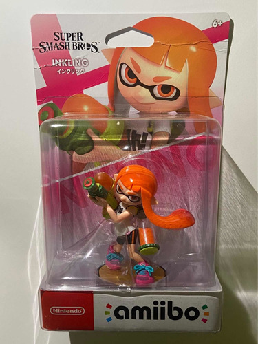 Amiibo Super Smash Bros Inkling Girl Splatoon