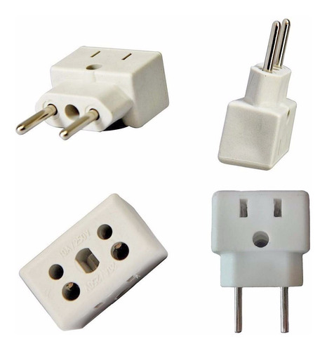 50 Adaptador Tomada Universal Bob Esponja 10a/20a Plug Fino