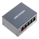 Switch Hikvision 5 Portas Poe Modelo : Ds-3e0105p-e/m 