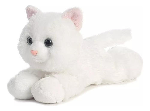 Peluche Gatito Blanco Sugar Too Original Aurora Mini Flopsie