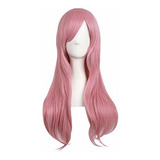 Mapofbeauty 28  / 70cm Peluca De Cosplay De Pelo Largo Y Riz