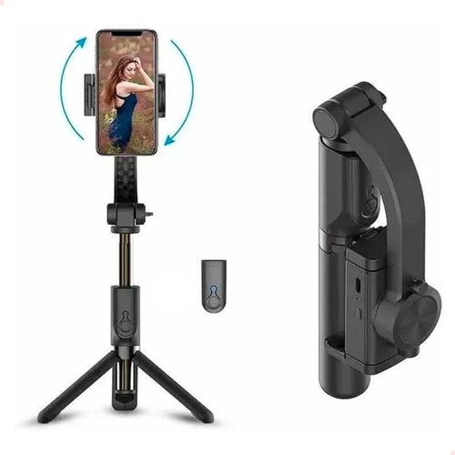 Estabilizador De Celular Automático Gimbal Bluethoot E Tripé