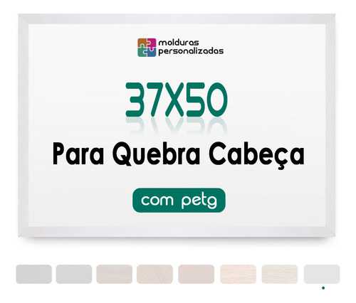 Moldura Quebra Cabeça Grow 500 Peças 50x37 Cm Com Petg