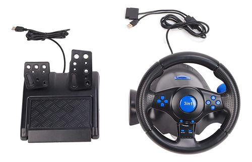 Juego Racing Volante Con Pedales, Compatible Con Ps3/ps2/pc,