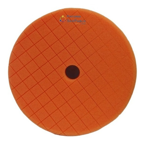 Borla Naranja Para Pulir Corte Suave 7  (base Velcro) Würth