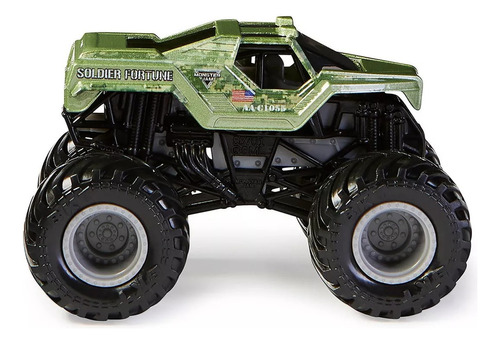 Carrinho Monster Jam - Escala 1:64 Veiculos De Ação 