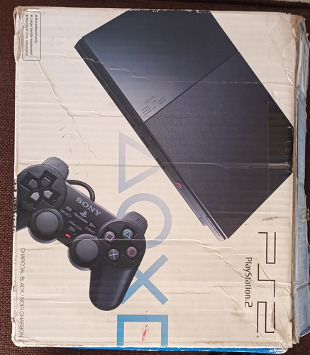 Sony Playstation 2 Slim Charcoal Black