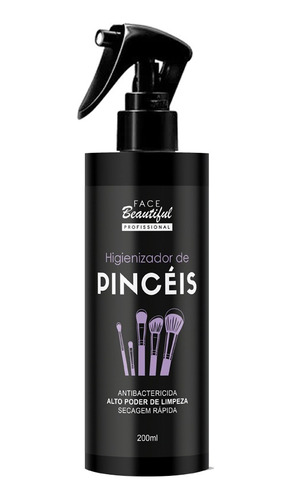 Higienizador De Pincel Limpeza Maquiagem Face Beautiful 