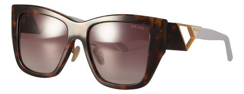 Prada Spr 21y 07r-6s1 Square Shape Tortoise White