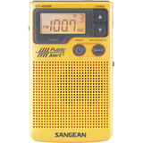 Sangean Dt Radio De Bolsillo, Digital, De 400 Vatios, Frecu.