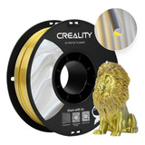 Filamentos 3d Creality Cr Seda Dorado Plateado 1 Kg 1,75mm