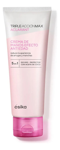 Crema De Manos Antiedad Triple Accion Max Aclarant Esika