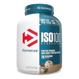 Suplemento Polvo Dymatize Iso-100 Proteína  En Pote De 2.26k