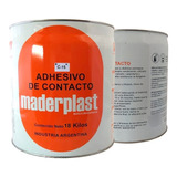 Adhesivo Contacto C-15 Maderplast 18 Kg P/calzado/tapiceria