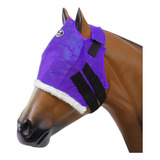 Máscara De Proteção Anti-mosca Boots Horse Roxo