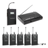 Takstar Wpm-200 Uhf Monitoreo Inalámbrico Con 6 Receptores