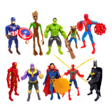 Avengers Articulados Ironman Thanos Batman Spiderman Hulk