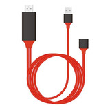 Cable Adaptador Hdmi 1080p Para Teléfono Móvil Ios Android