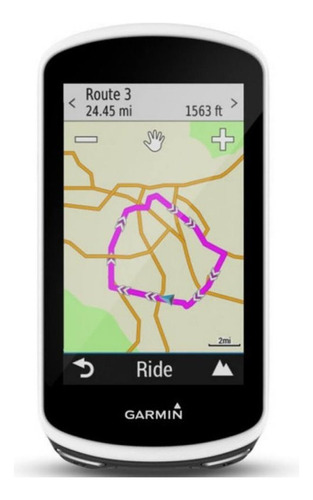 Ciclocomputador Gps Edge 1030 Garmin, Conectividad Inteligente, Color Blanco Y Negro