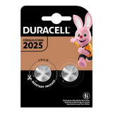 Duracell Pila Cr 2025 Bateria Tipo Moneda Cr2025 (2 Piezas)