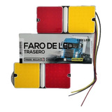 Juego De Faros Traseros Para Camión - Bicolor - 12v 
