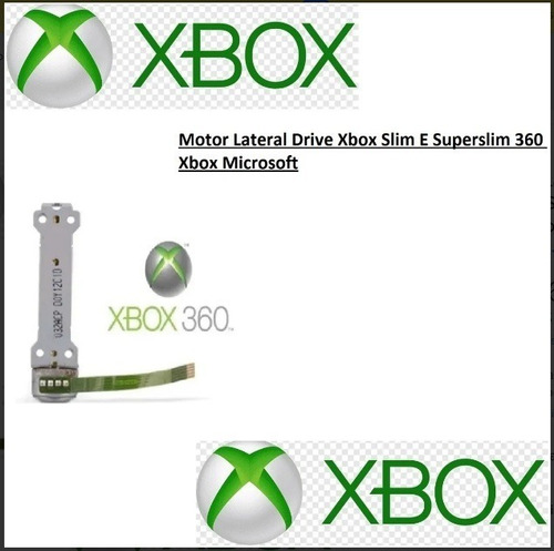 Motor Lateral Drive Xbox Slim E Superslim 360 Xbox Microsoft