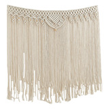 Colgante De Pared De Macramé Boho, Tapiz De Macramé, Algodón