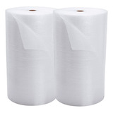 Rollo Papel Globitos Burbujas Pluribol 1 Mt X 50 Mts X 2 Uni