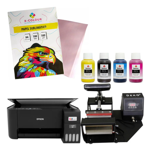 Kit Prensa Deko + Impressora Epson L3250