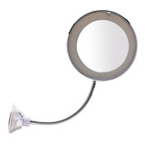 Espelho Com Led Flexível De Aço Inoxidável 35cm Mimo Style