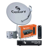 Kit Century Antena Parabolica Midiabox Regional Hdtv Lnb Ku