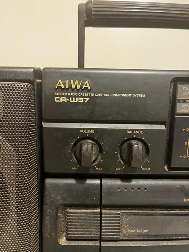 Radio Grabador Japonés Aiwa Cr-w37